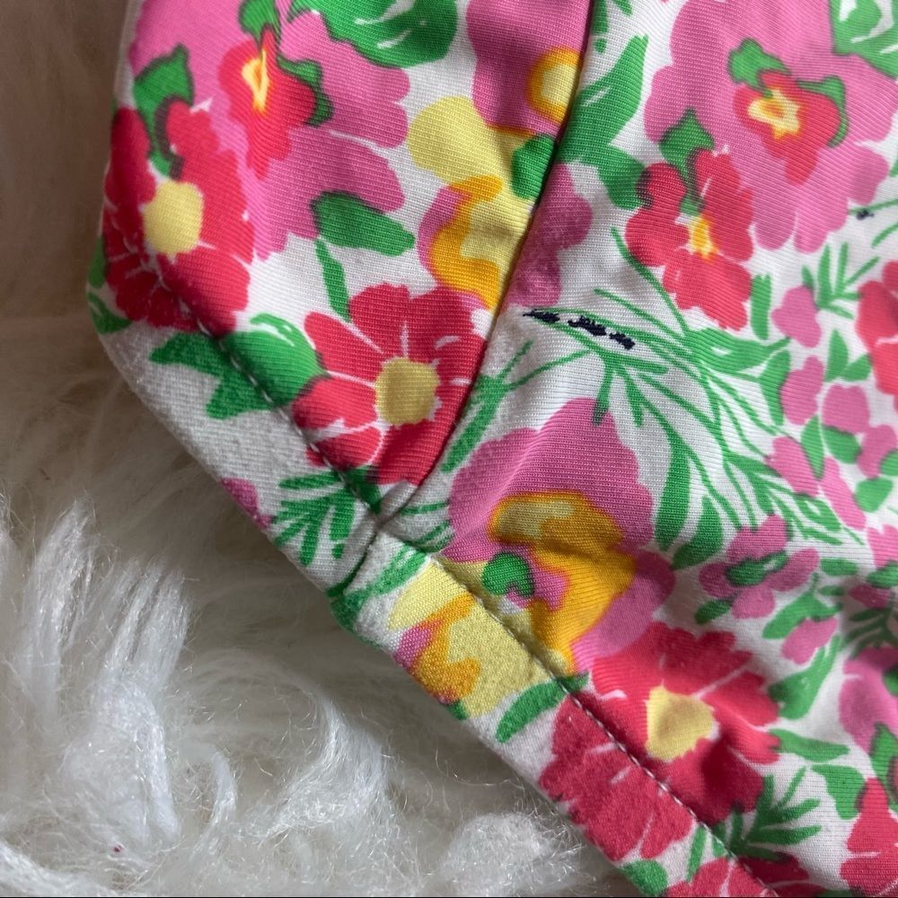 Lilly Pulitzer Ants on Parade floral colorful pink green string bikini XS - Picture 7 of 7